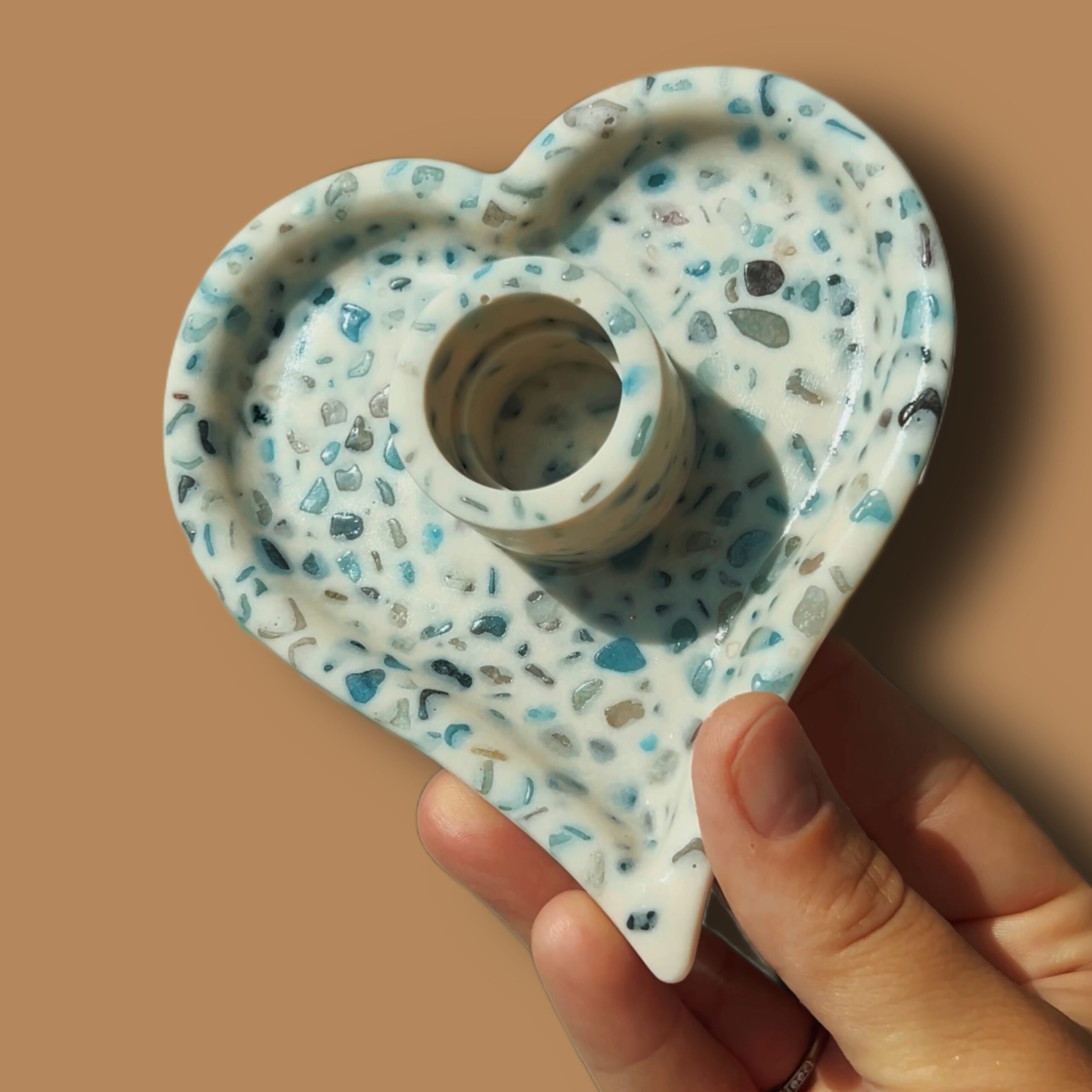 Portacandele cuore - immagine 4