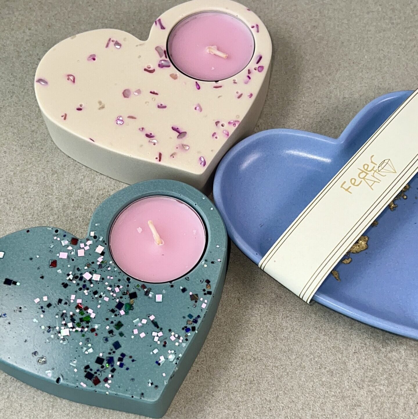 Portacandele cuore - immagine 4