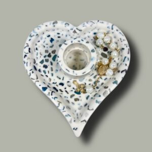 Portacandele cuore
