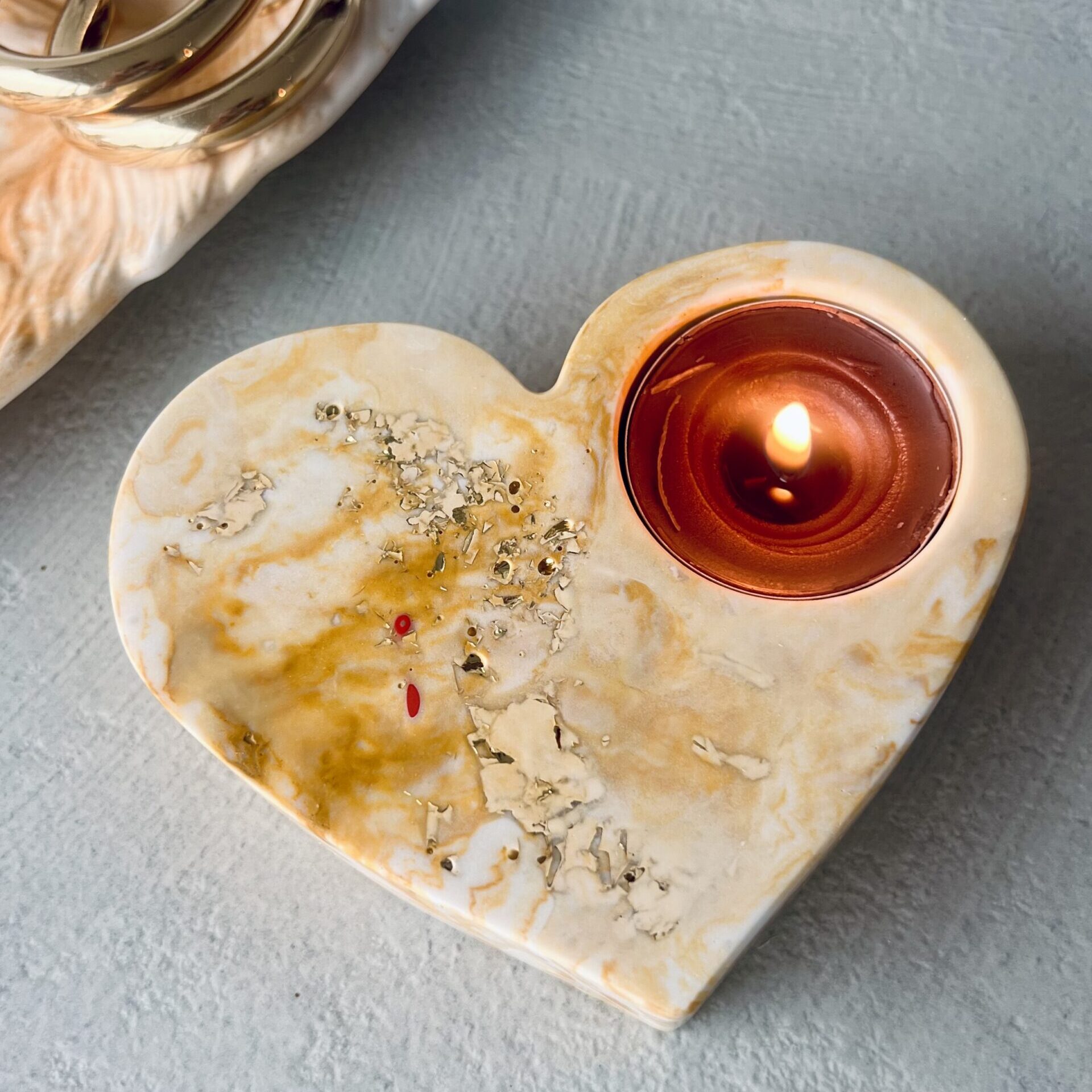 Portacandele cuore - immagine 13