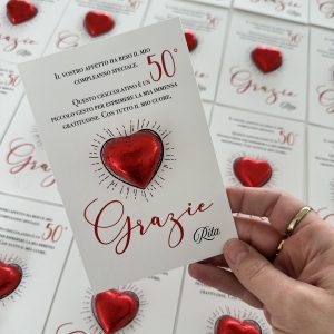 Biglietto di Ringraziamento Personalizzabile