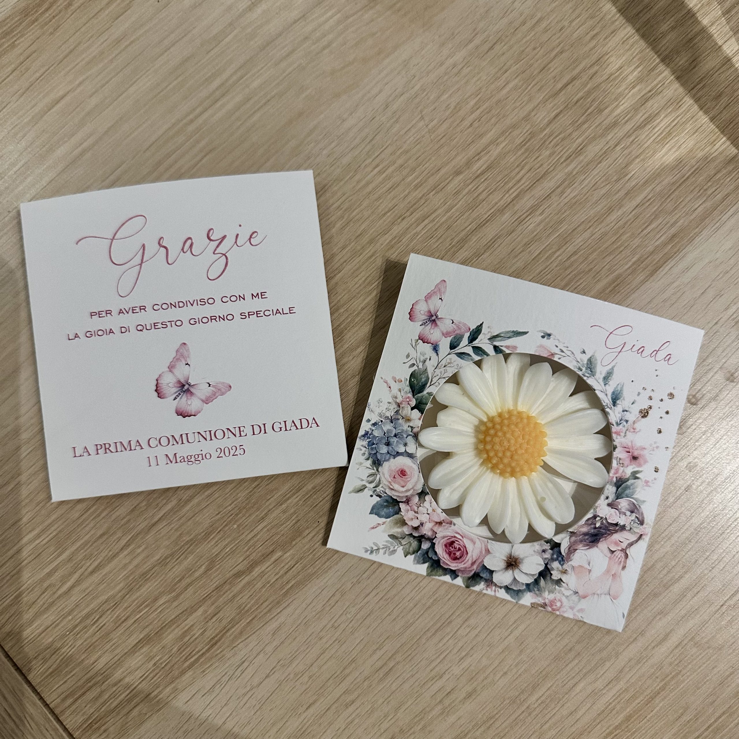 Confezione in cartoncino per margherita - immagine 3