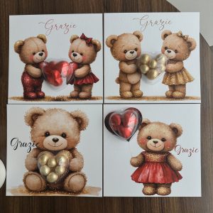 Biglietto Personalizzabile con Cupola a Cuore