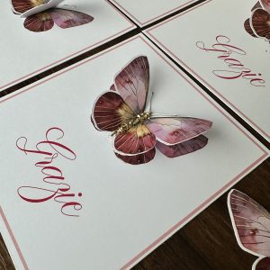 Segnaposto farfalla e cioccolatino