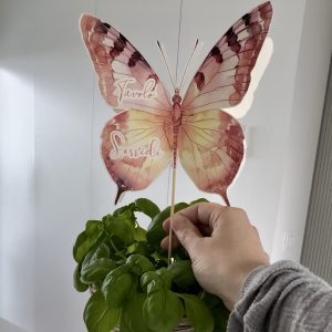 Segnatavolo farfalla