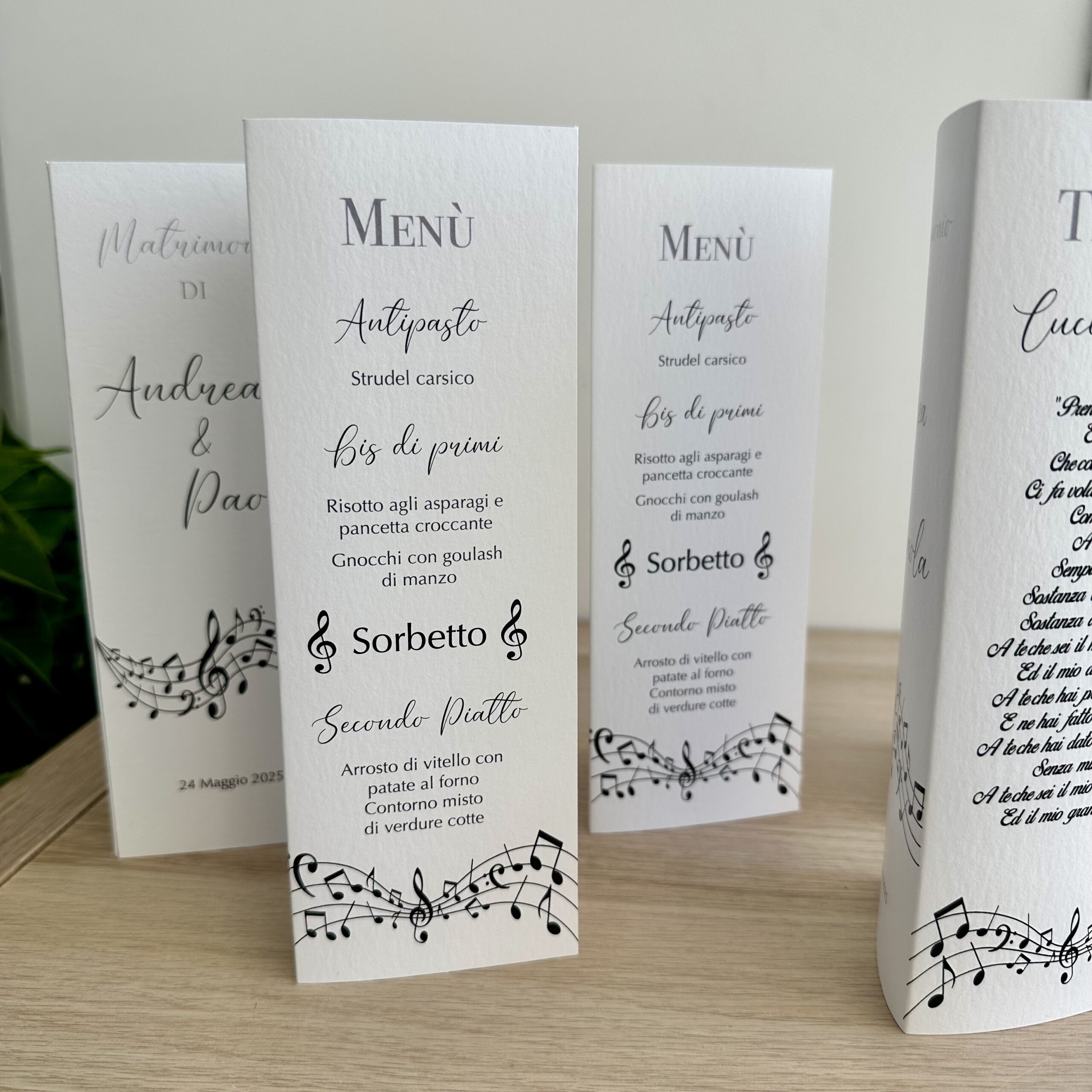 Menu da tavolo personalizzabile - immagine 4