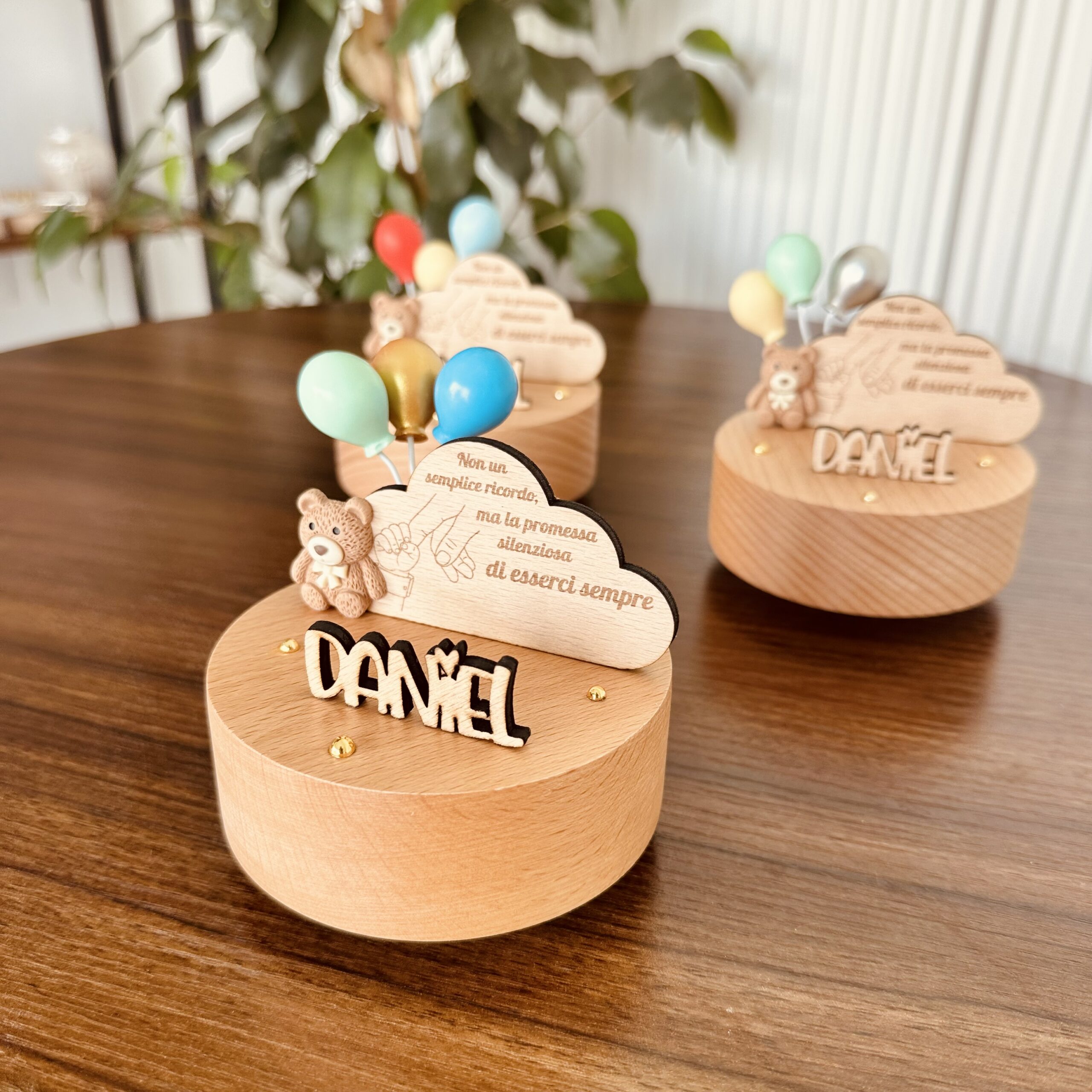Carillon girevole musicale personalizzato