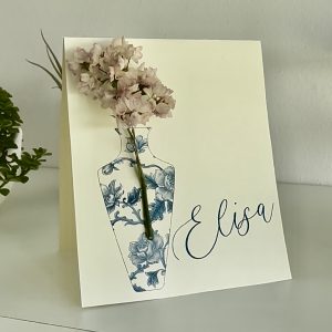 Segnaposto Vaso fiorito