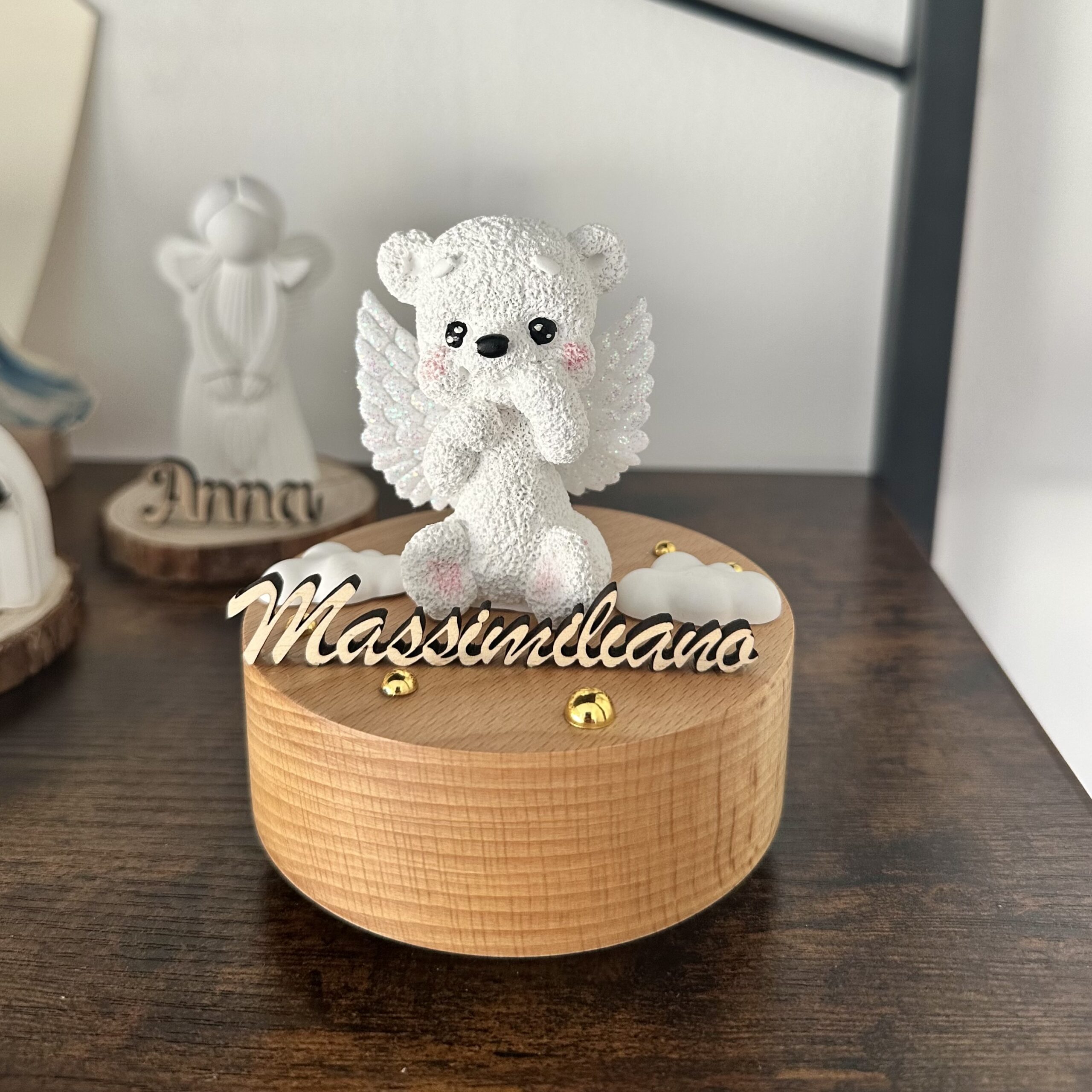Base in Legno Girevole Carillon Personalizzabile - immagine 3