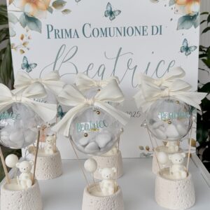 Bomboniera Mongolfiera con Confetti
