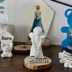 Fata incantata in jesmonite – eleganza e magia personalizzabile