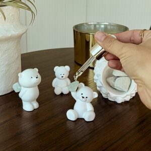 Pendentifs en plâtre parfumés | Ornements décoratifs personnalisables | Faveur artisanale
