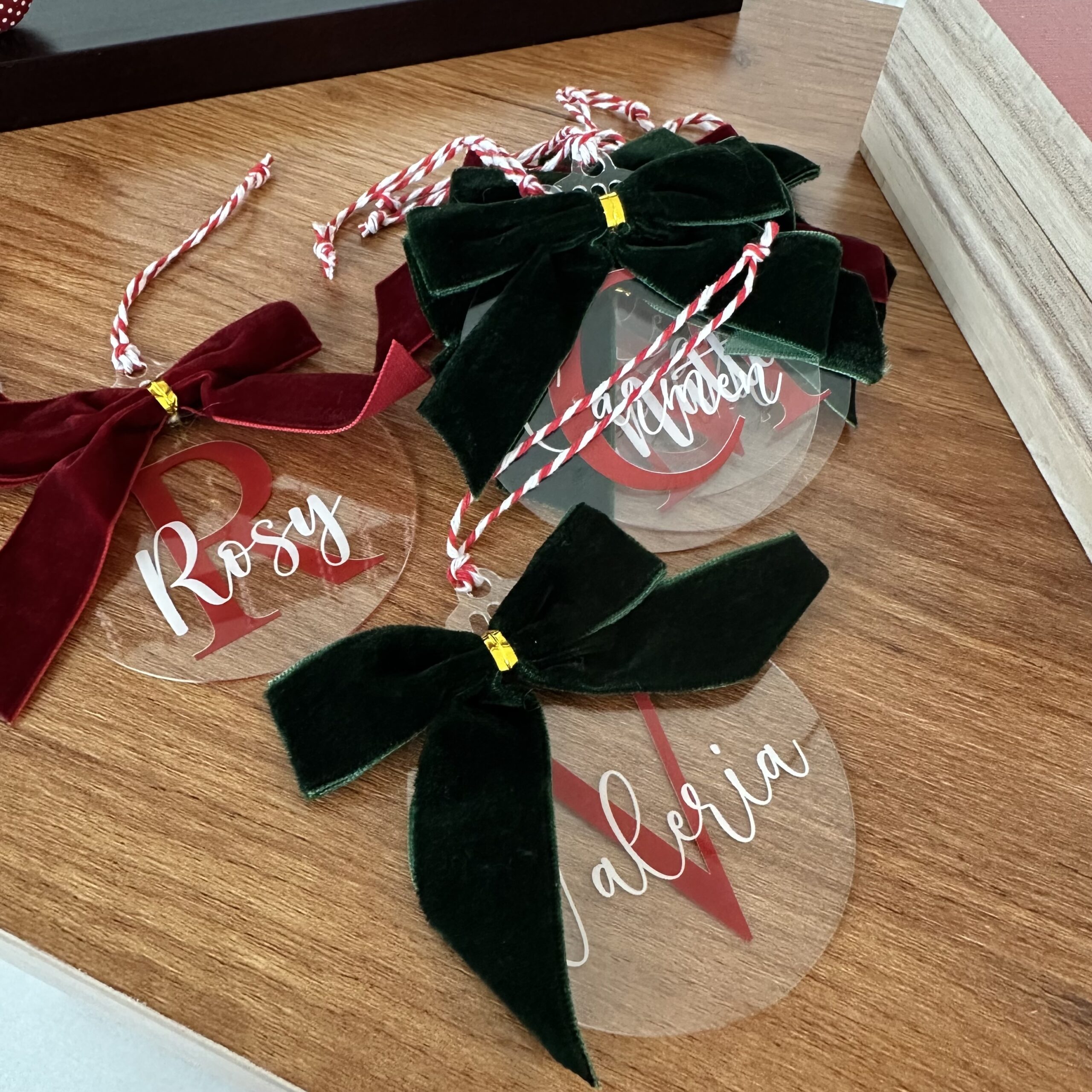 Palla di natale in acrilico - immagine 5