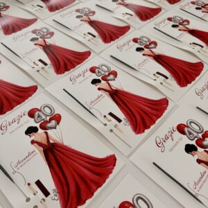 Segnaposto e Ringraziamento Matrimonio con Fiammifero scintilla e glitter