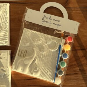 Kit Creativo Personalizado – Lienzo 15×15 cm con Tizas y Colores Acrílicos
