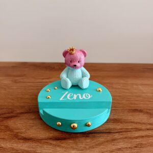 Porta Cellulare Personalizzato con Soggetto Decorativo | Supporto Smartphone Artigianale | Nome o Dedica